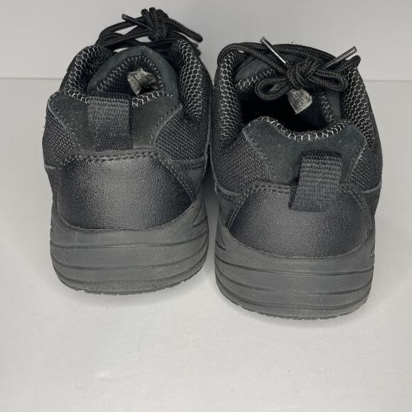 🍒 BRAHMA Mens 7 EU39.5 Steel Toe Sneakers Shoe Work Low Black Oil Slip Resistant - Picture 5 of 8